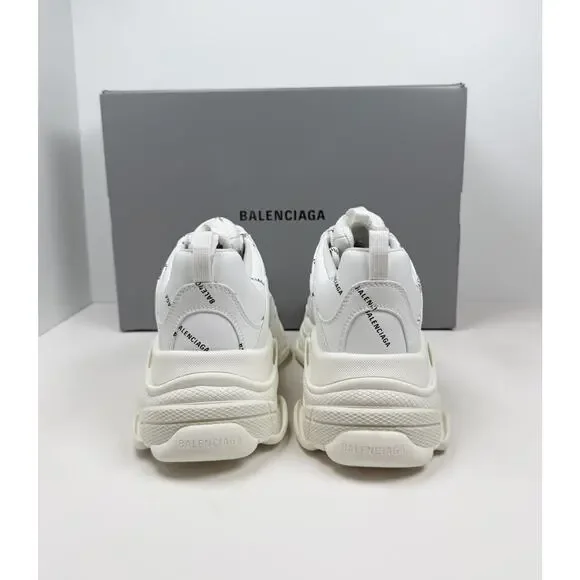 Size 41EU/8US - Balenciaga Triple S Allover Logo Sneakers🤍 New/Retail $1.2K!